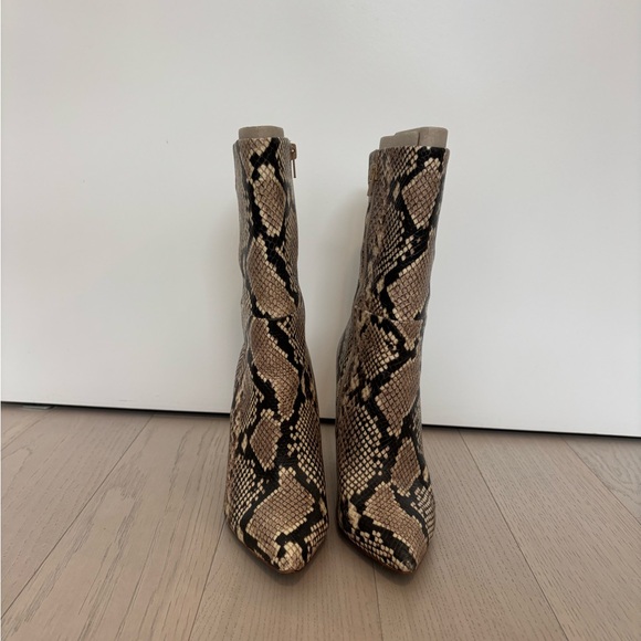 Snake Skin Booties -SIZE 10 - Picture 4 of 5